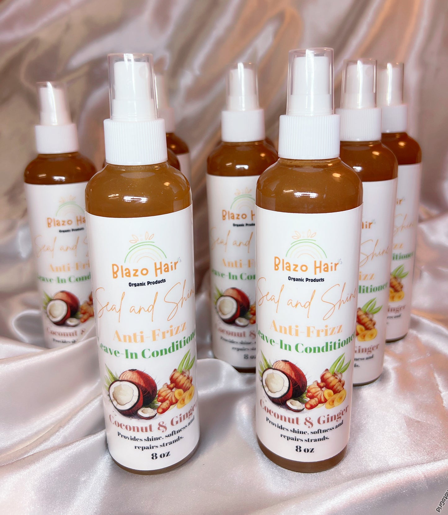 Leave-In Conditioner Seal and Shine /  Spray
